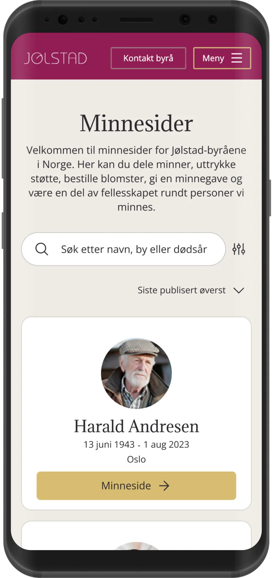 Jølstad screen 1